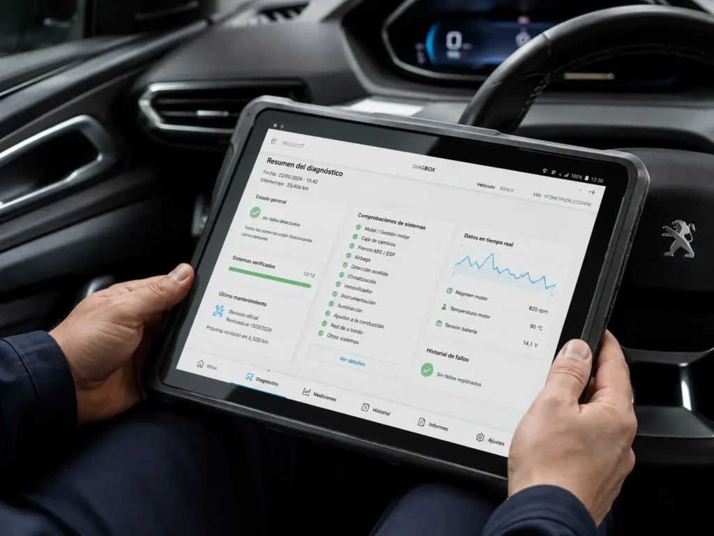 Servicio diagnosis Peugeot Tenerife